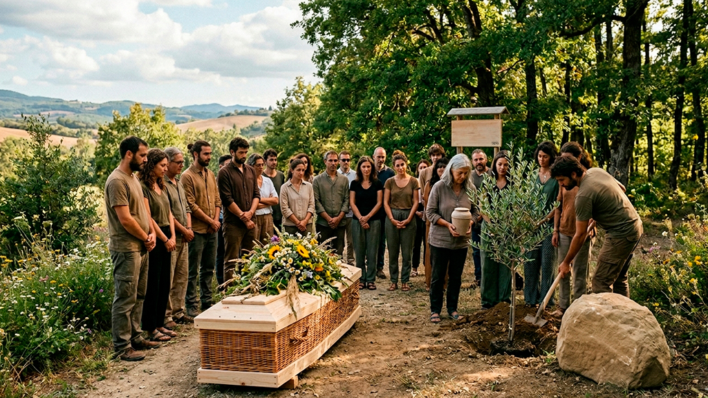 Funerale green ecologico
